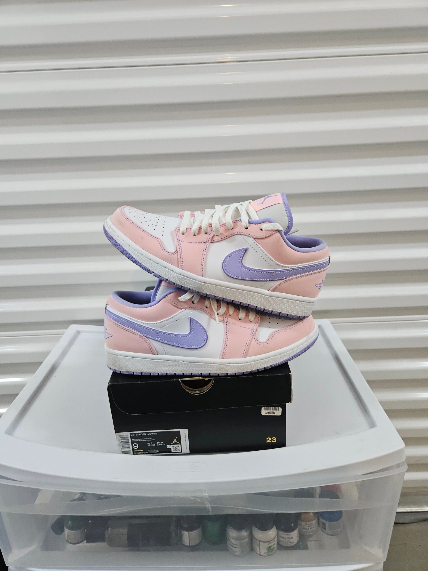 Size 9 - Artic Punch Jordan 1 Low's