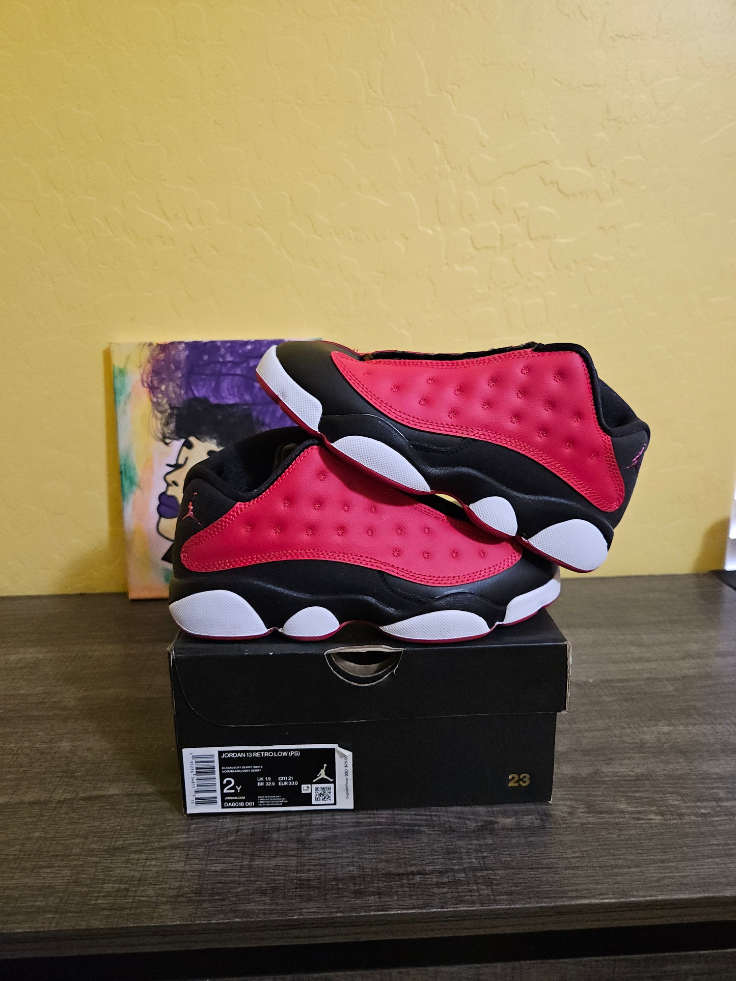 Size 2y - Berry Jordan 13 Low's