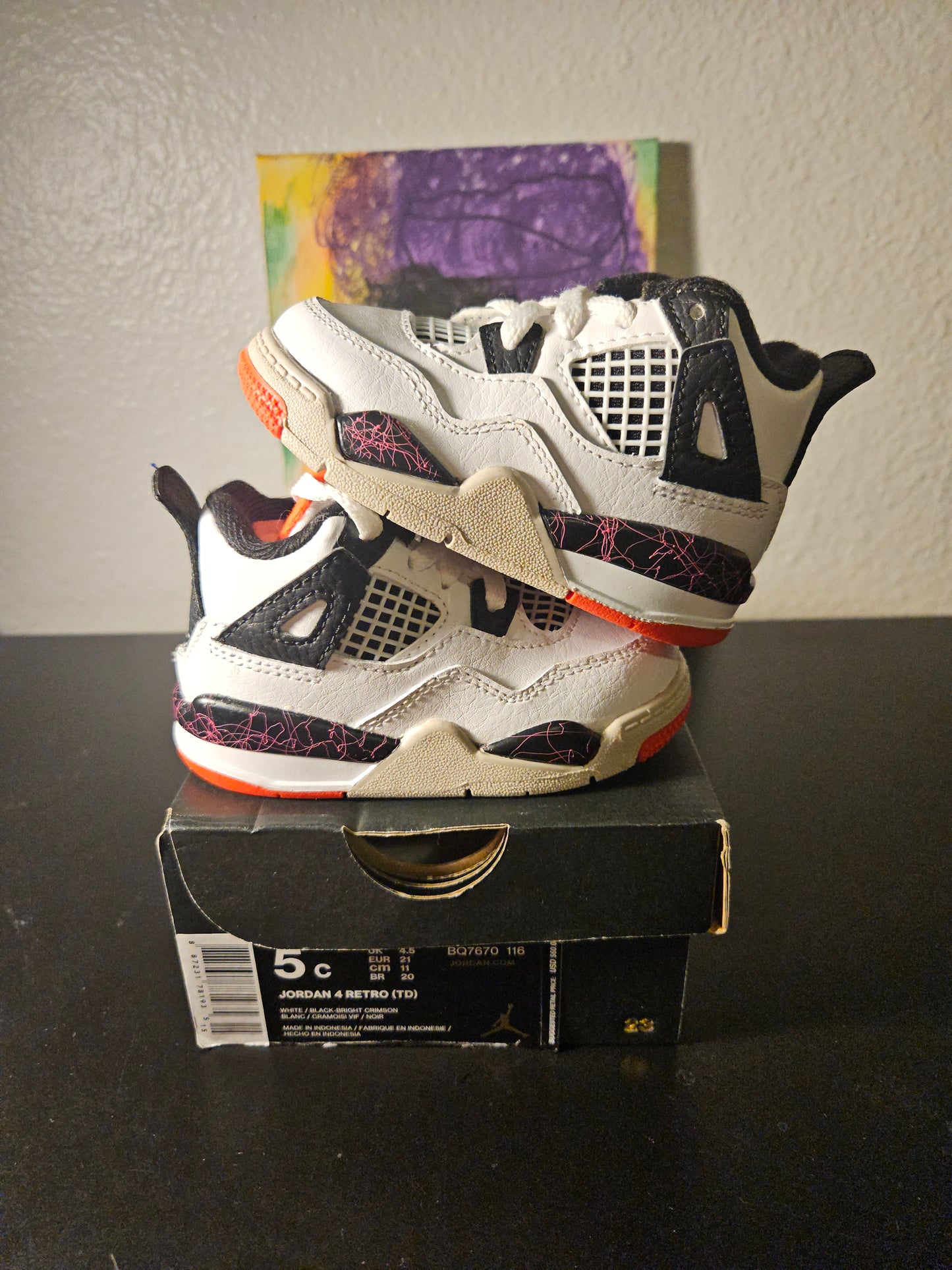 Size 5c - Used Kids Jordan 4's