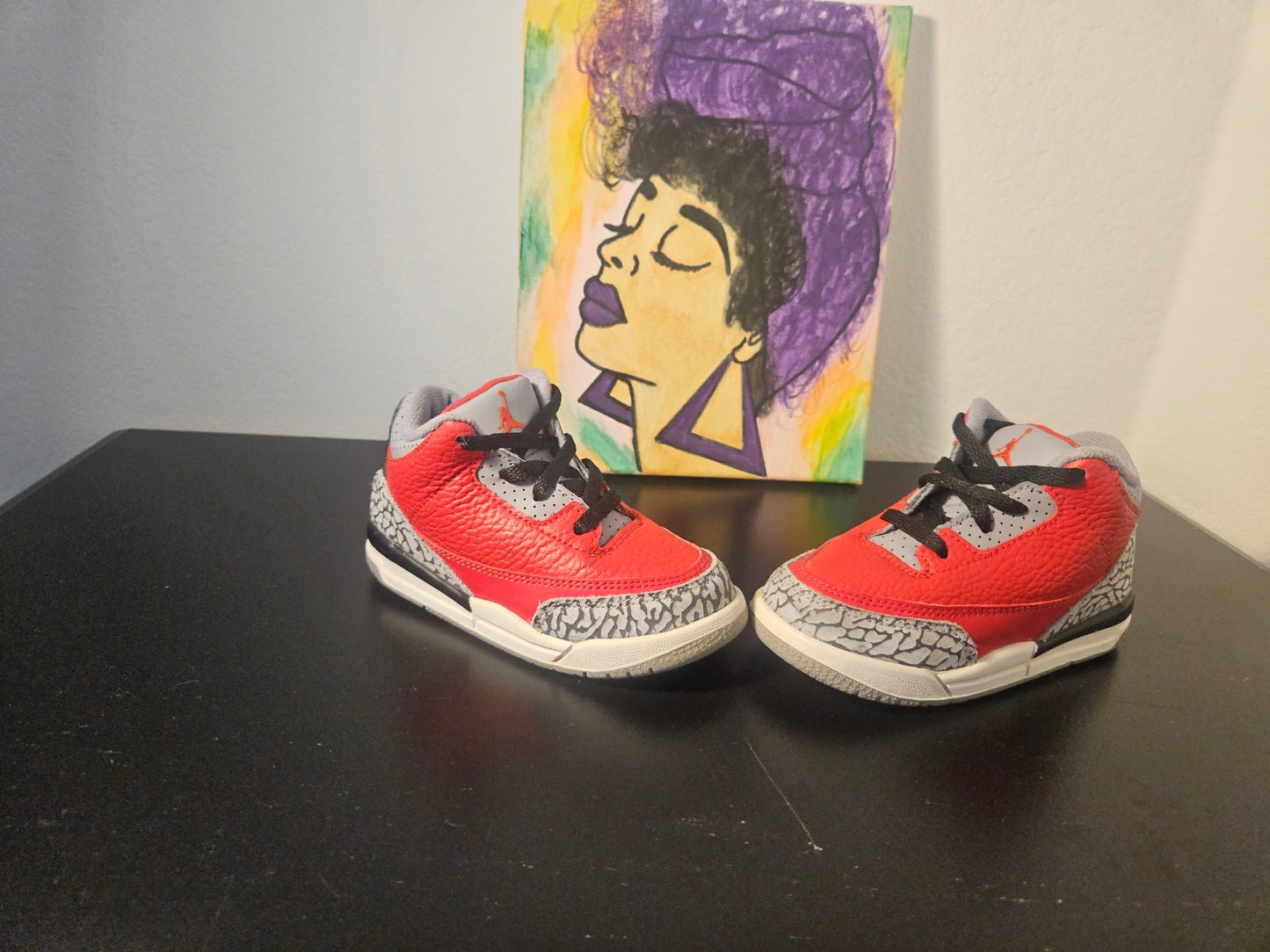 Size 8c - Used Kids Jordan 3's