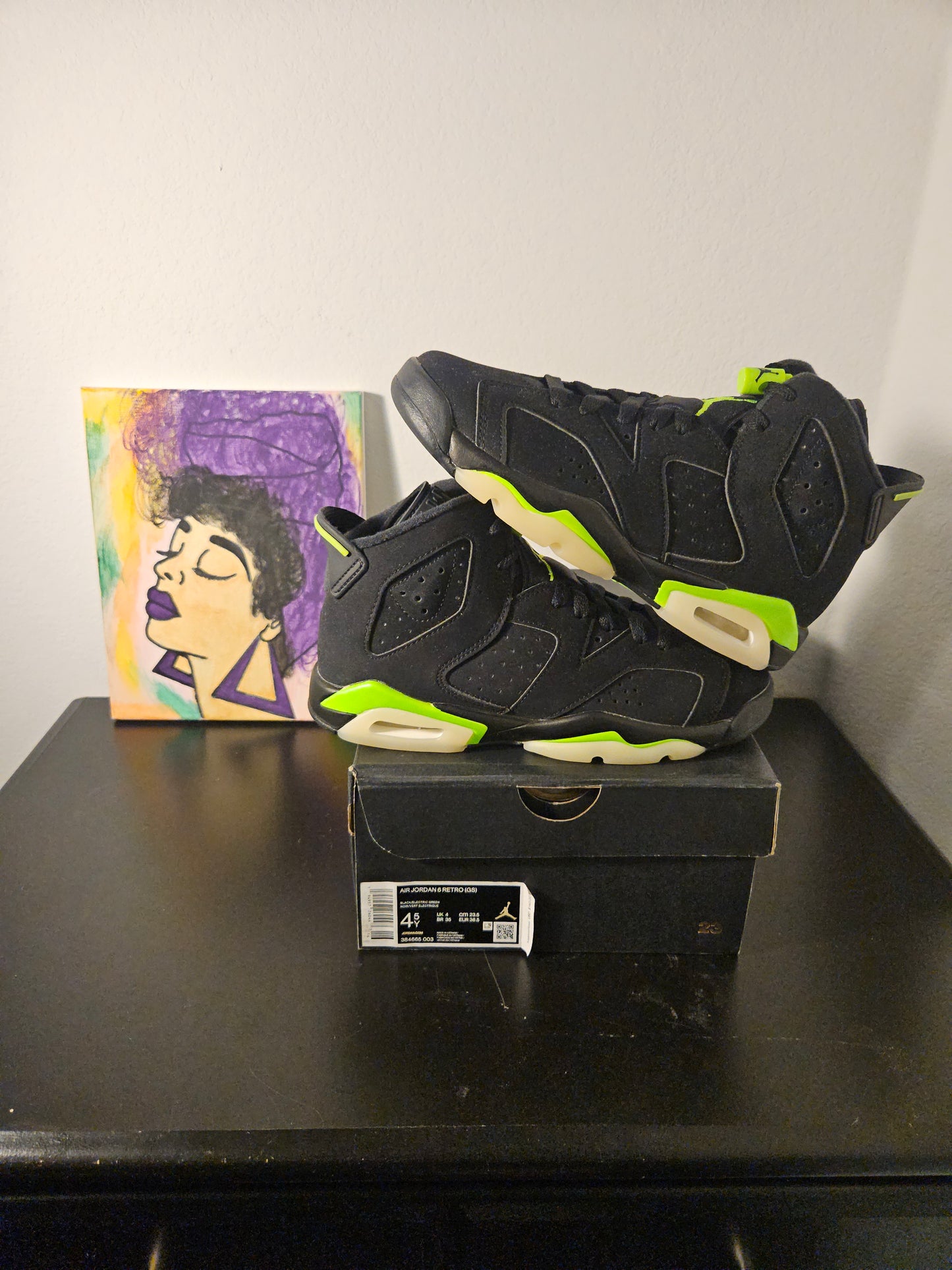 Size 4.5y - Youth Jordan 6's