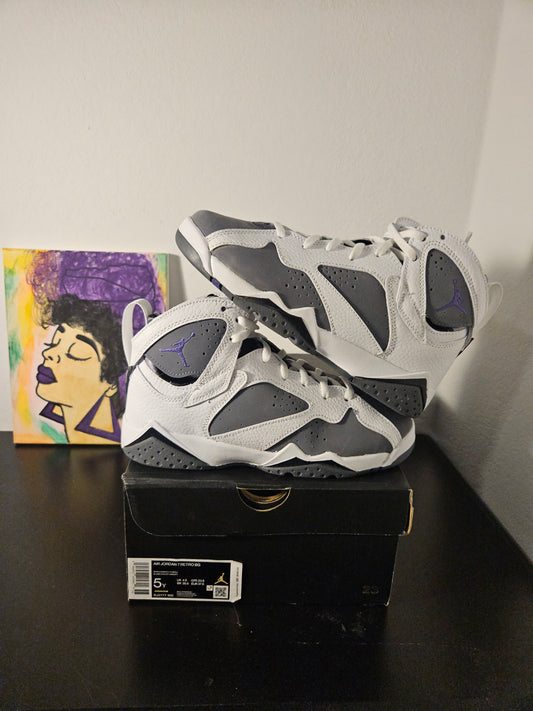 Size 5y - Youth Jordan 7's