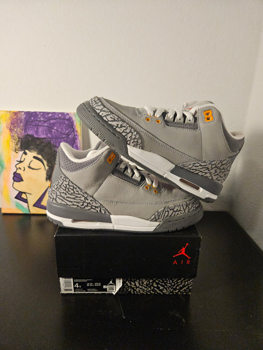 Size 4y - Youth Jordan 3's