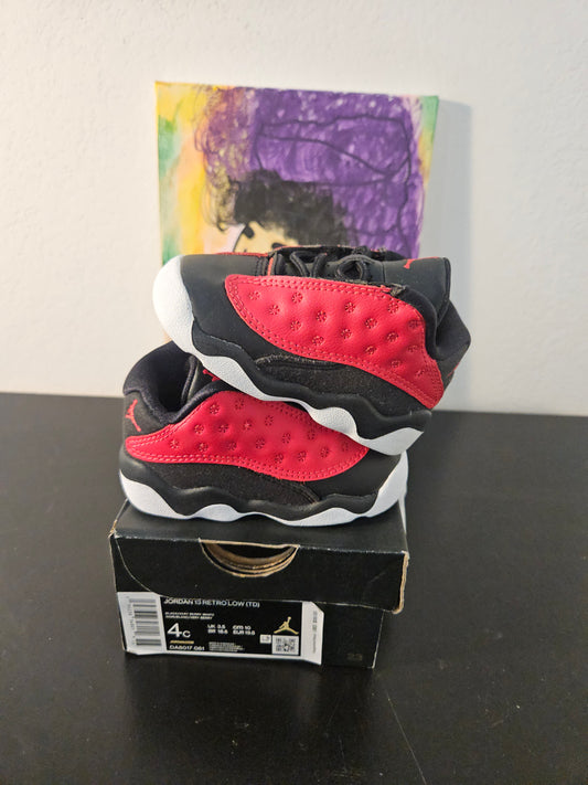 Size 4c - Kids Berry Jordan 12 Lows