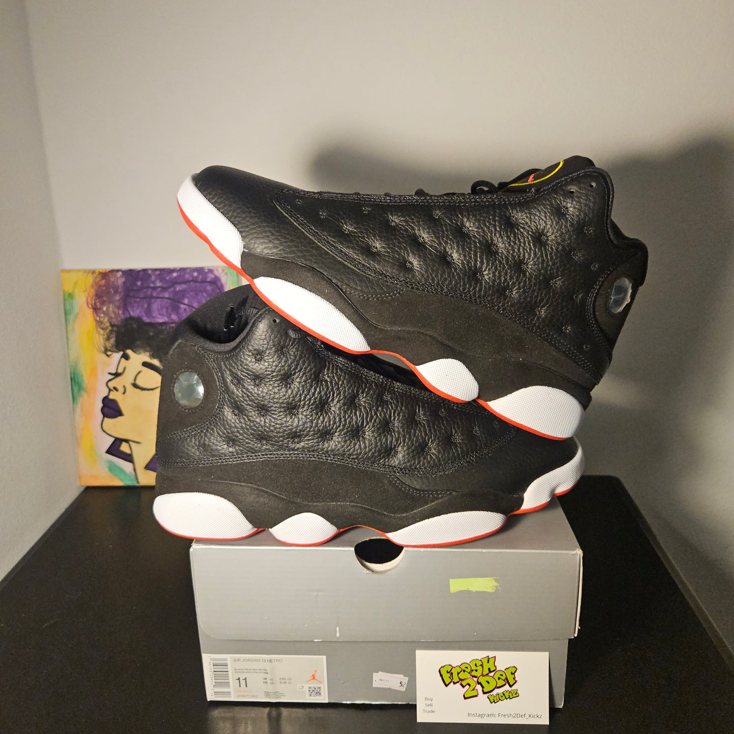 Size 11 - Playoff Jordan 13's - $215