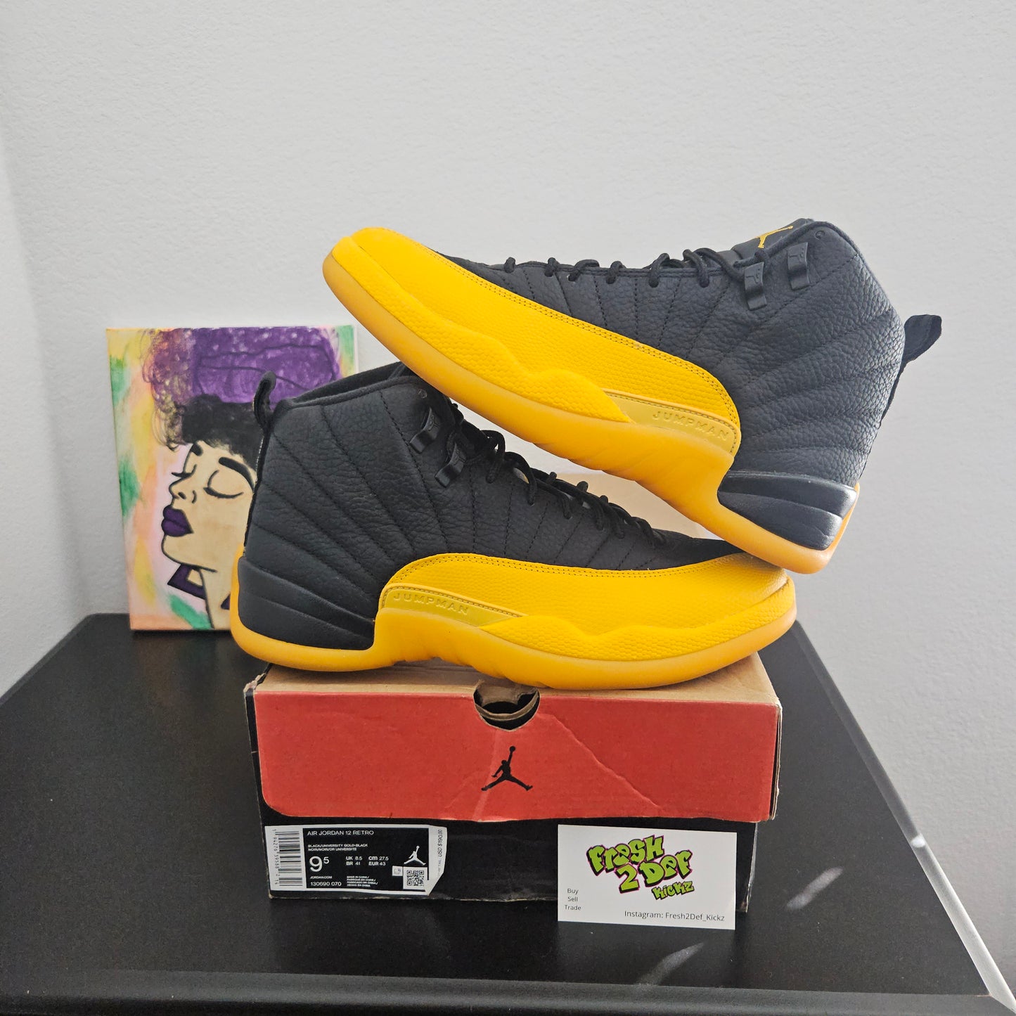 Size 9.5 - University Jordan 12's - $175