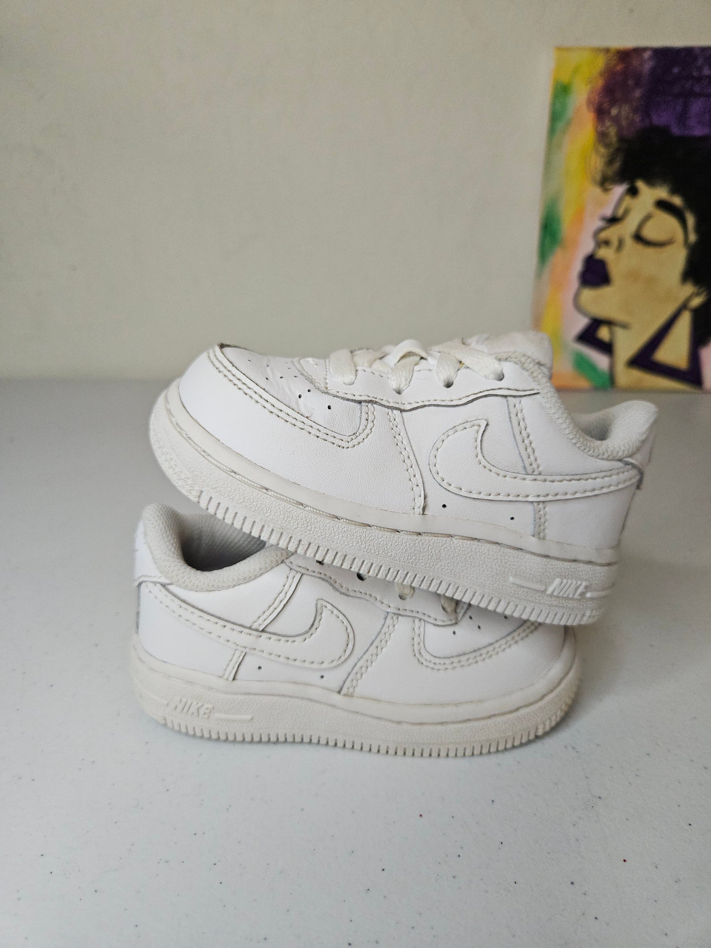 Size 6c - Kids Nike Air Force One's