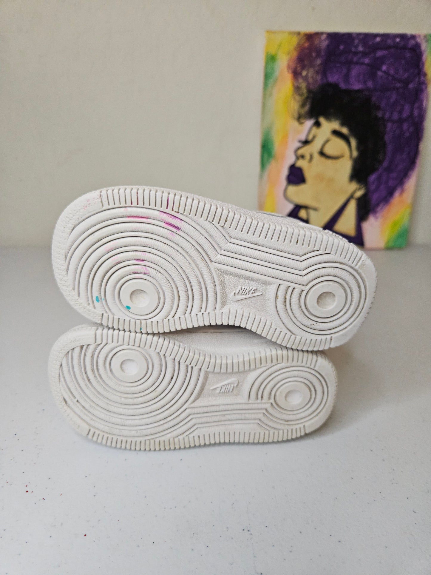 Size 6c - Kids Nike Air Force One's