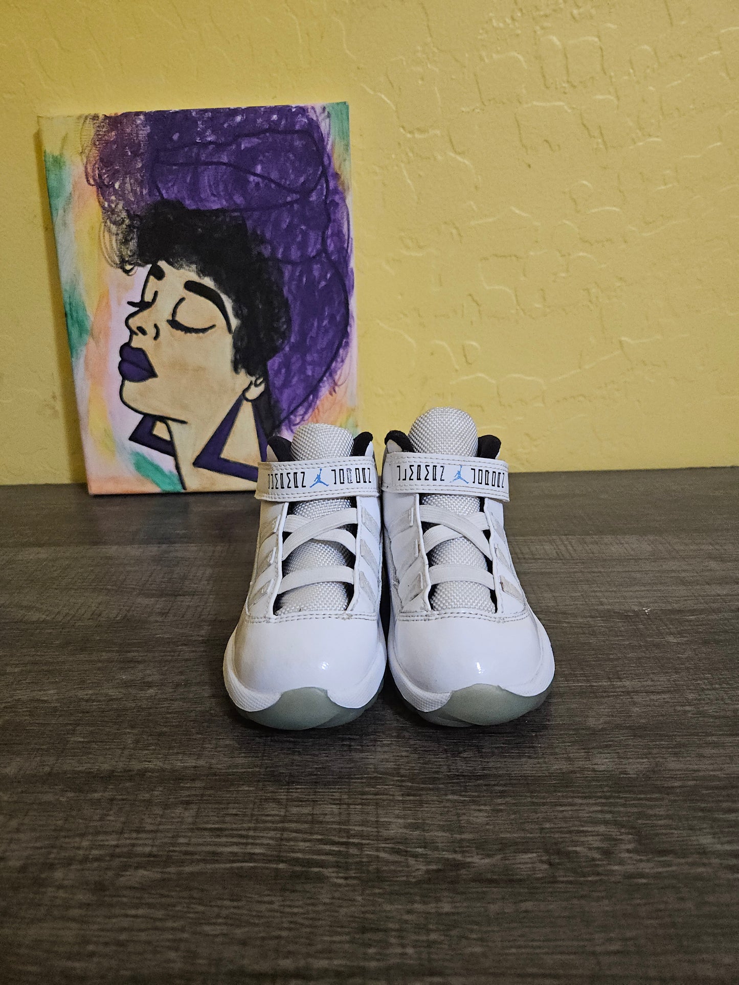 Size 8c - Blue Legend Jordan 11's