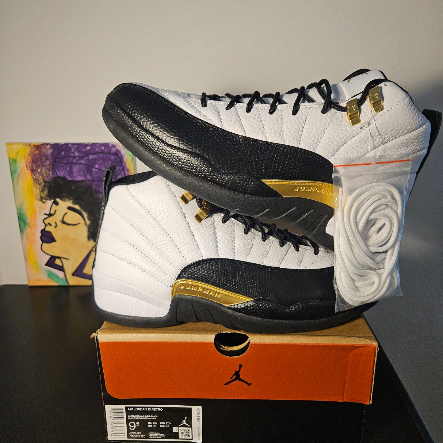 Size 9.5 - Taxi Jordan 12's