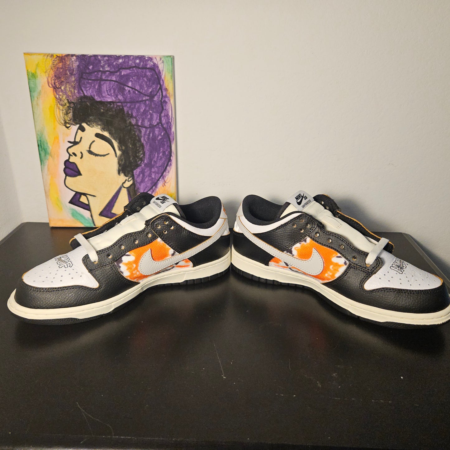 Size 6y - HUF San Francisco Nike SB Dunks - $125