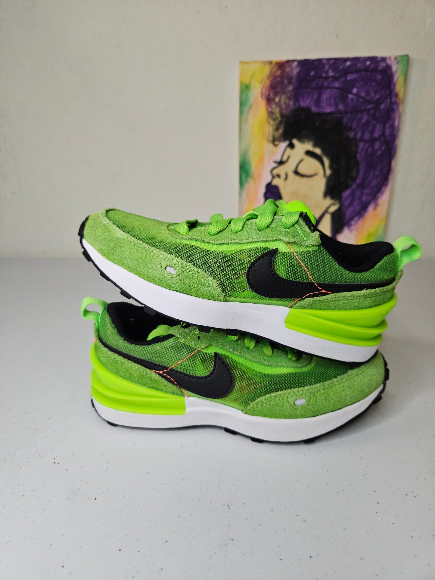 Size 11c - Kids Waffle Nike Shoes