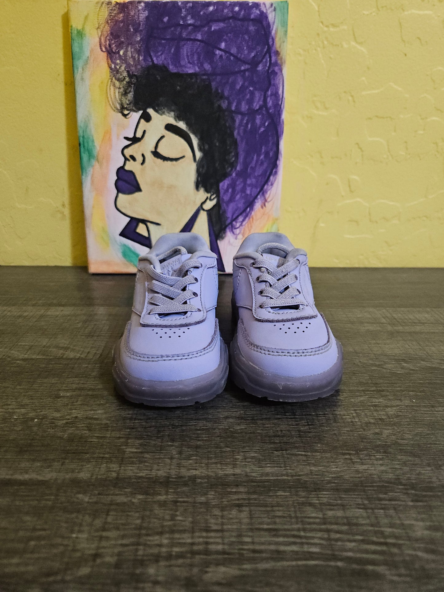 Size 6c - Kids Reebok Cardi B's