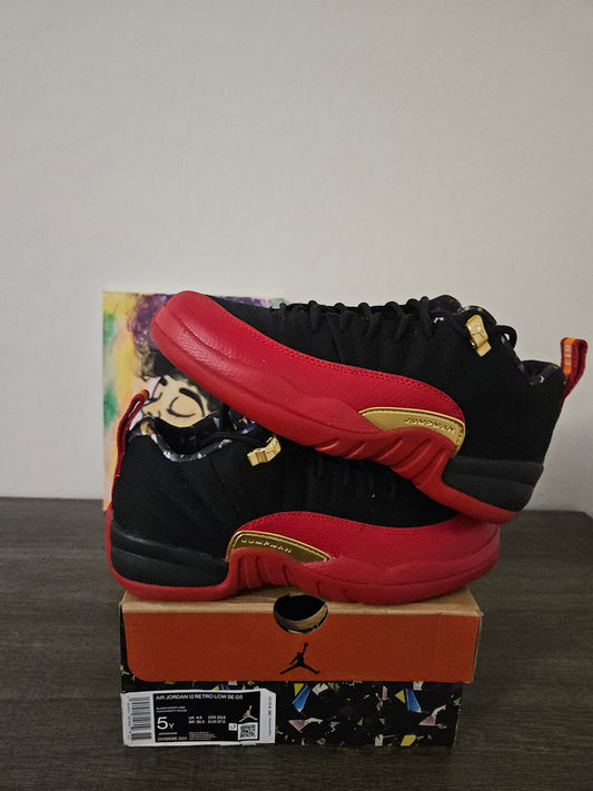 Size 5y - Kids Jordan 12 Low's