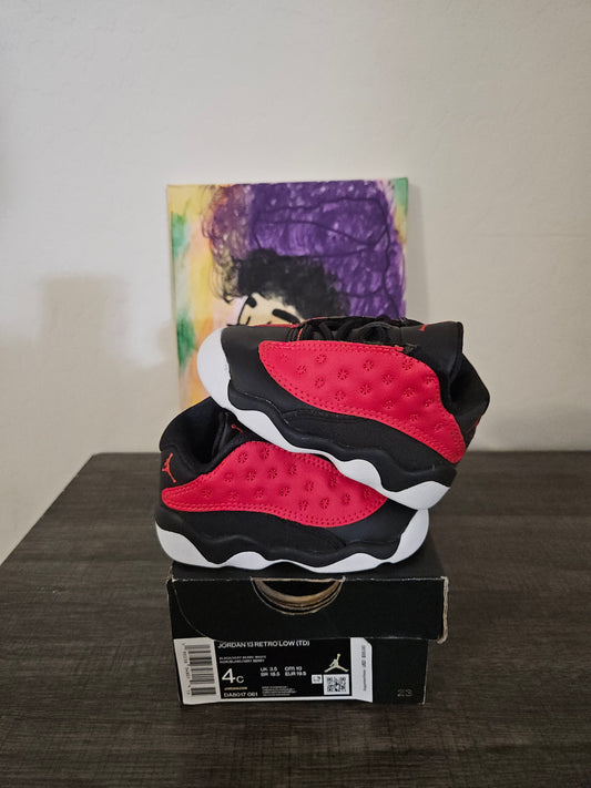 Size 4c - Kids Berry Jordan 12 Low's