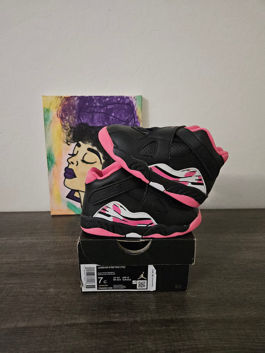 Size 7c - Kids Punk Jordan 8's