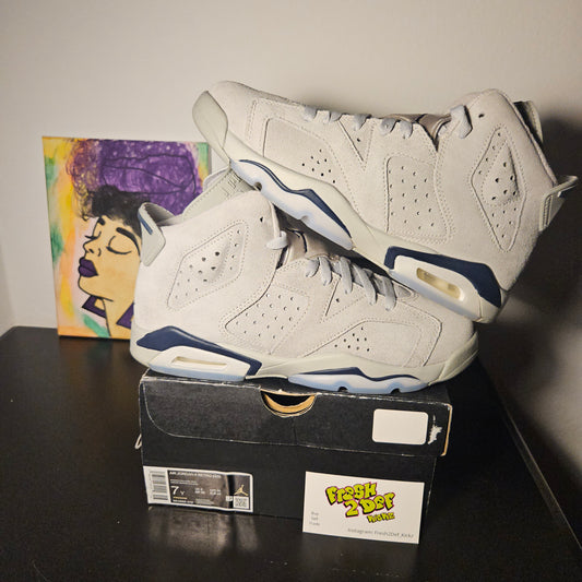 Size 7y - Georgetown Jordan 6's