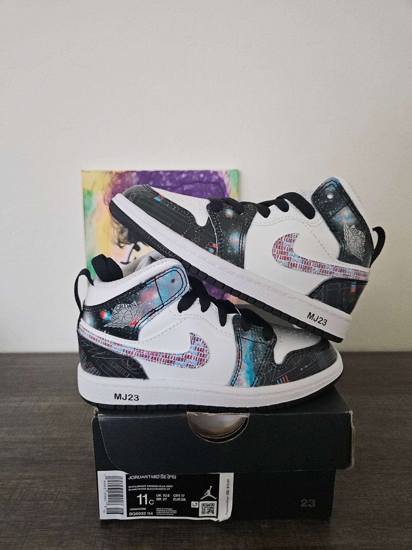 Size 11c - Kids Take Flight Jordan 1's