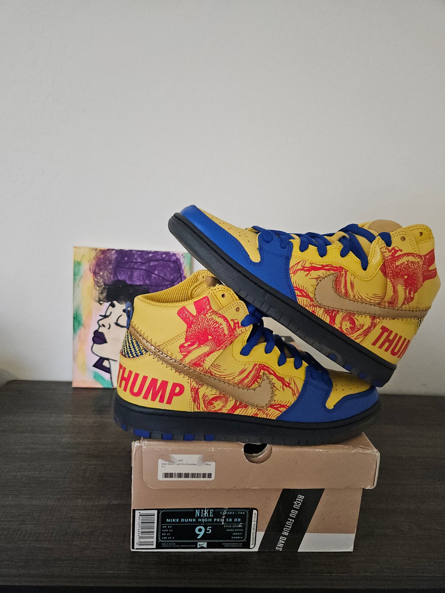 Size 9.5 - Nike Dorenbacher Dunks