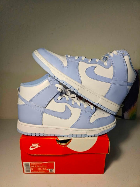 Size 9m (10.5w) - Aliminum Nike Dunks