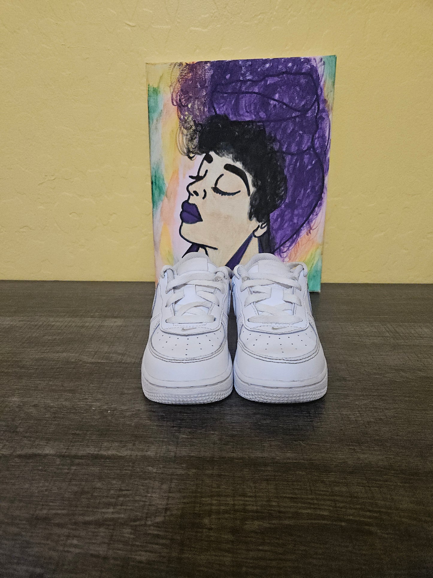 Size 8c - Kids Nike Air Force One's