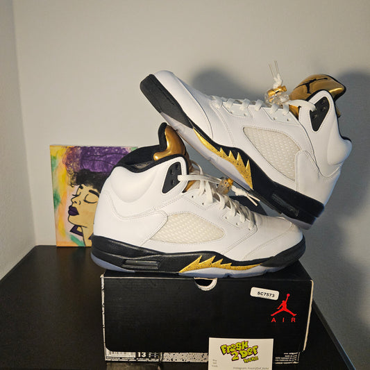 Size 13 - Olympic Jordan 5's