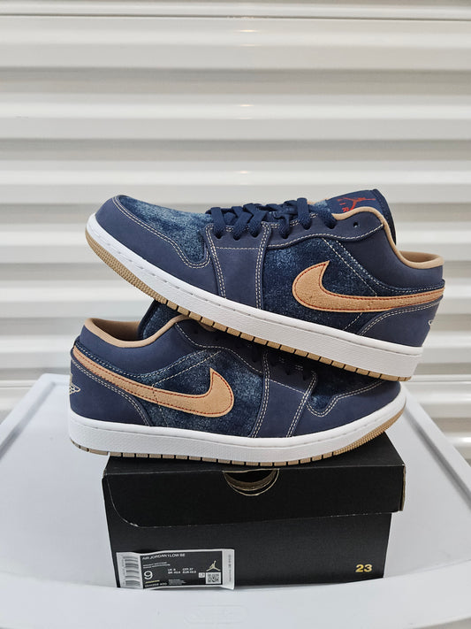 Size 9 - Denim Jordan 1's