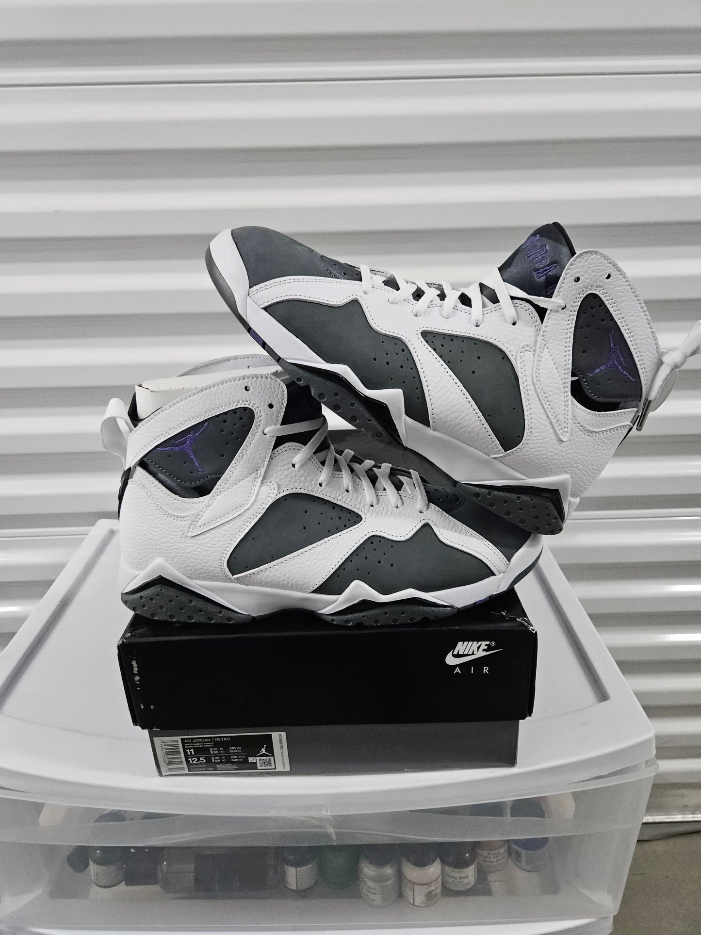 Size 11 - Flint Jordan 7's