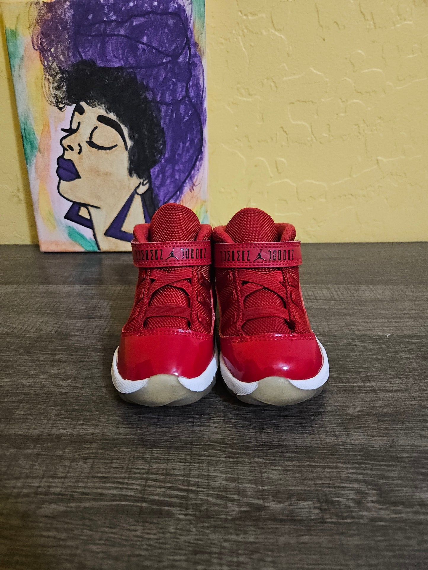 Size 8c - Kids "Win Like 96" Jordan 11's