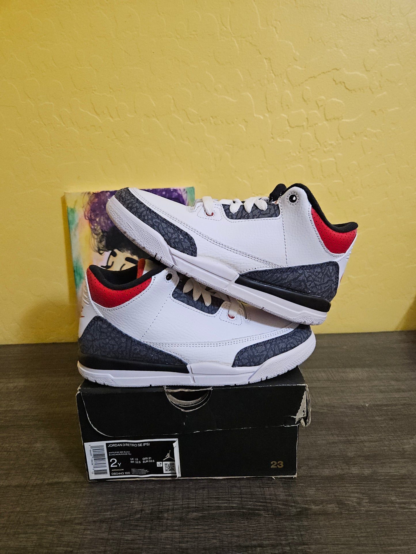 Size 2y - Kids Jordan 3's