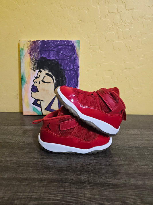 Size 8c - Kids "Win Like 96" Jordan 11's