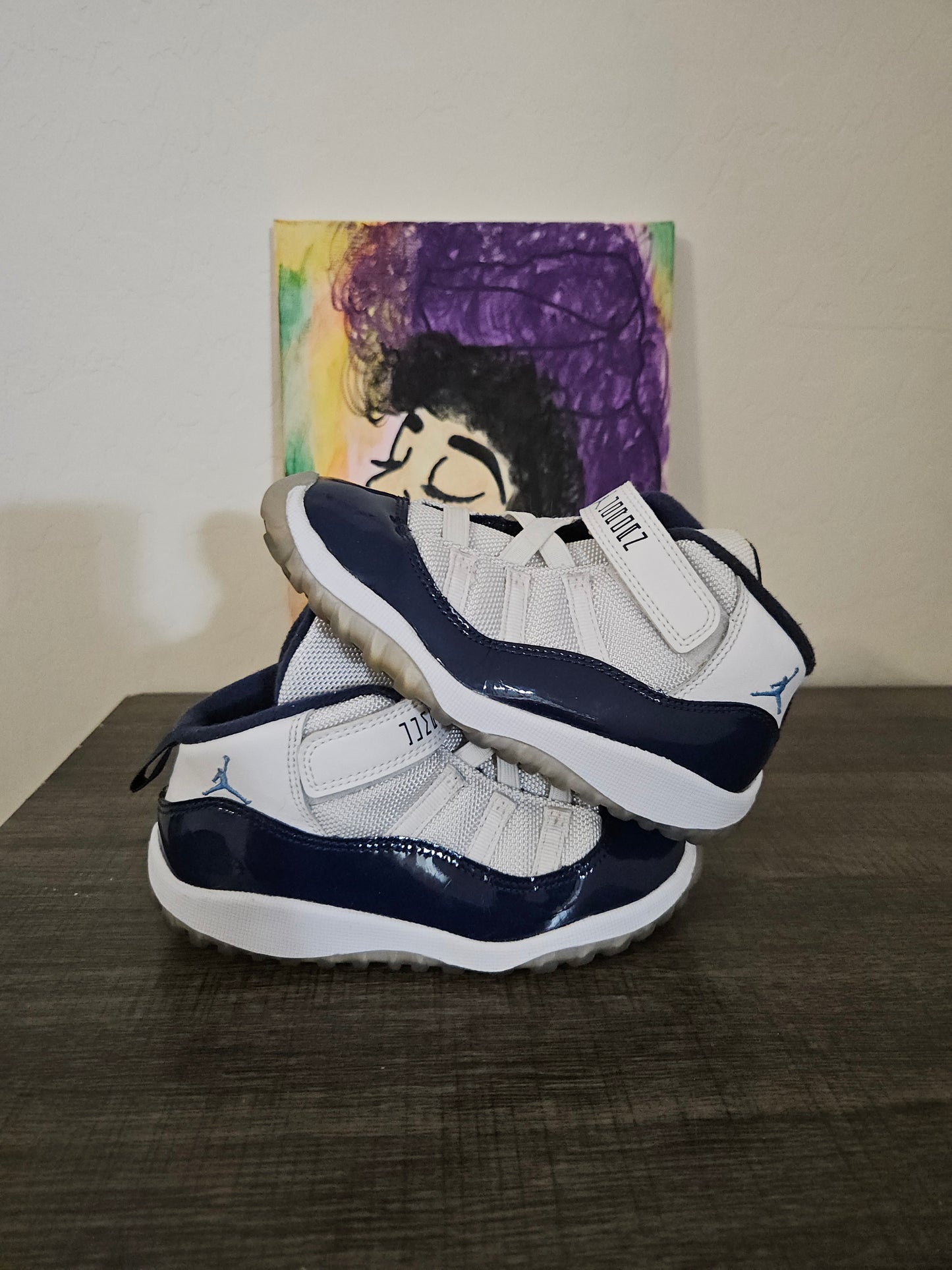 Size 10c - 'Win Like 82' Jordan 11's
