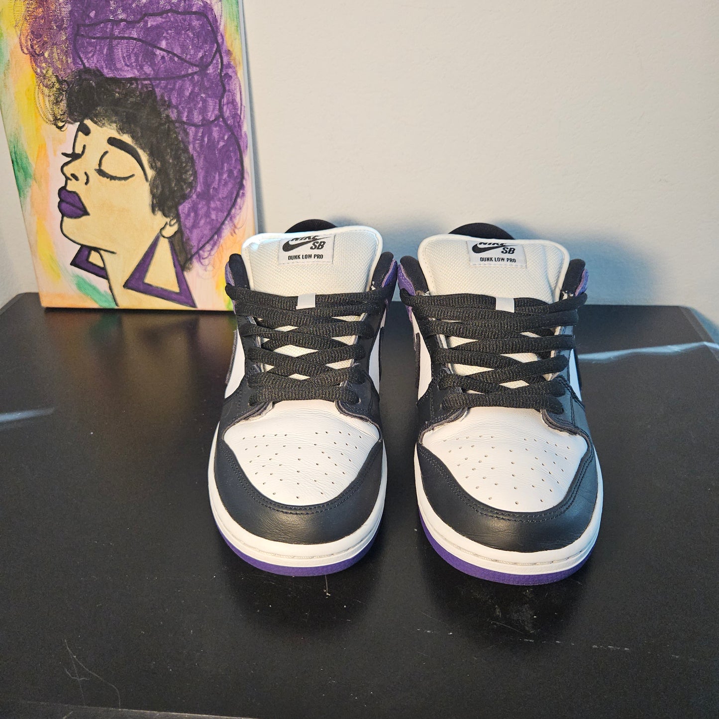 Size 9.5 - Court Purple Nike SB Dunks - $100