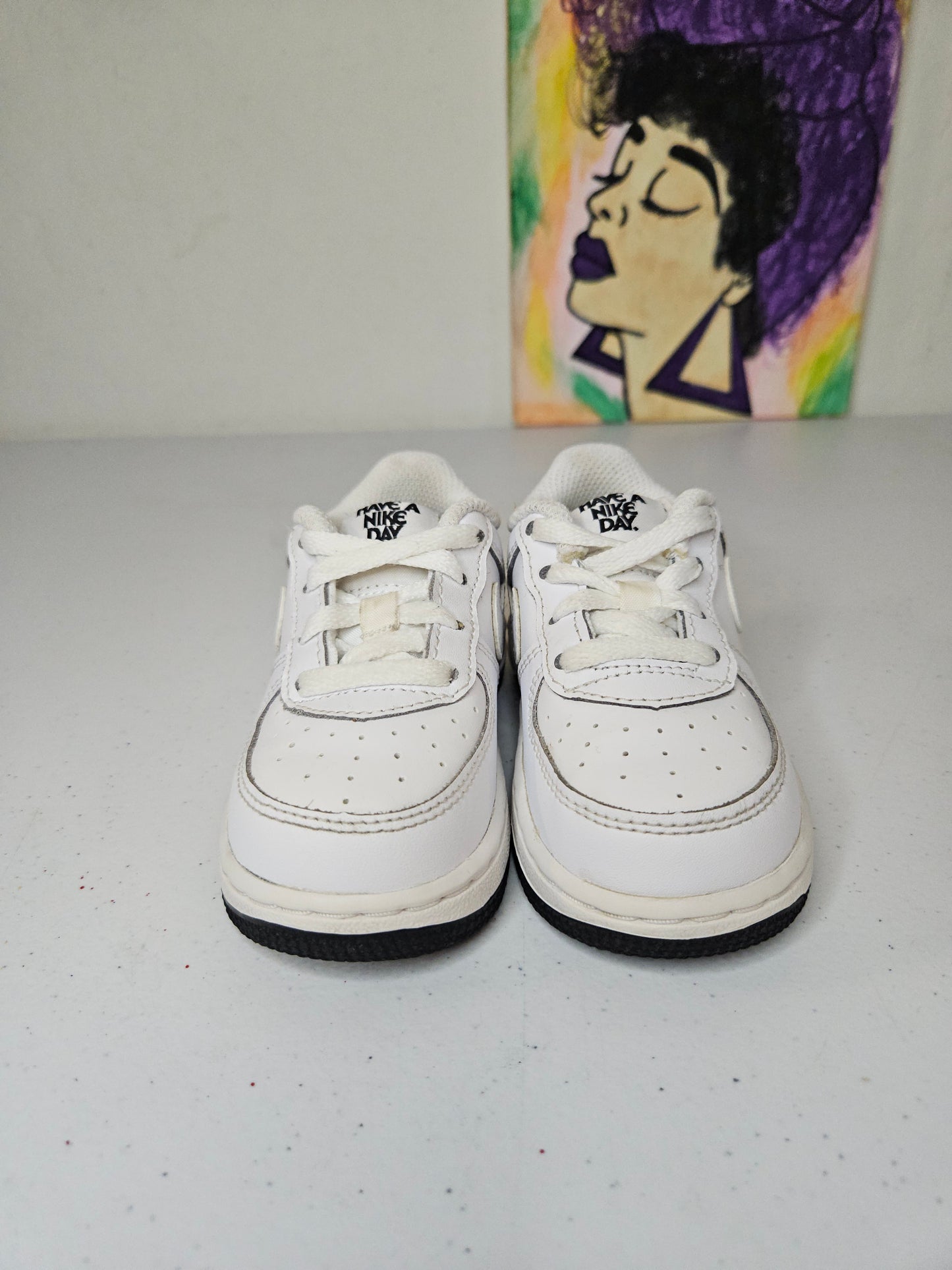 Size 6c - Kids Nike Air Force One's